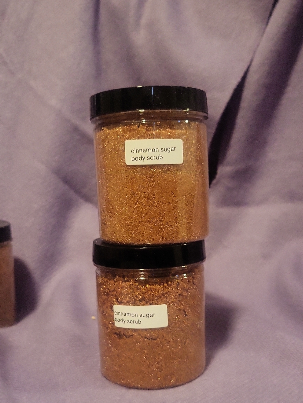 Cinnamon Sugar Body Scrub – Handmade Qt 1